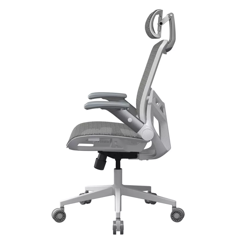 Cadeira gaming universal Cougar CGR-SPO-WHW — assento e encosto brancos, carga máx. 120 kg, altura 1170–1310 mm, largura 680 mm