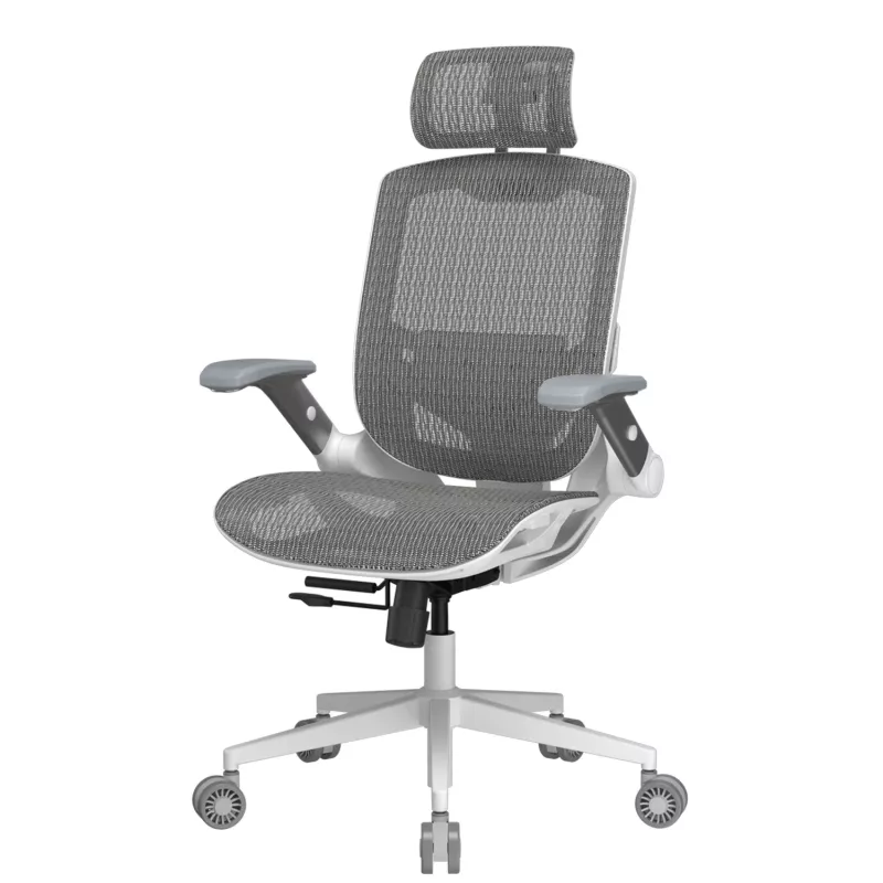 Cadeira gaming universal Cougar CGR-SPO-WHW — assento e encosto brancos, carga máx. 120 kg, altura 1170–1310 mm, largura 680 mm
