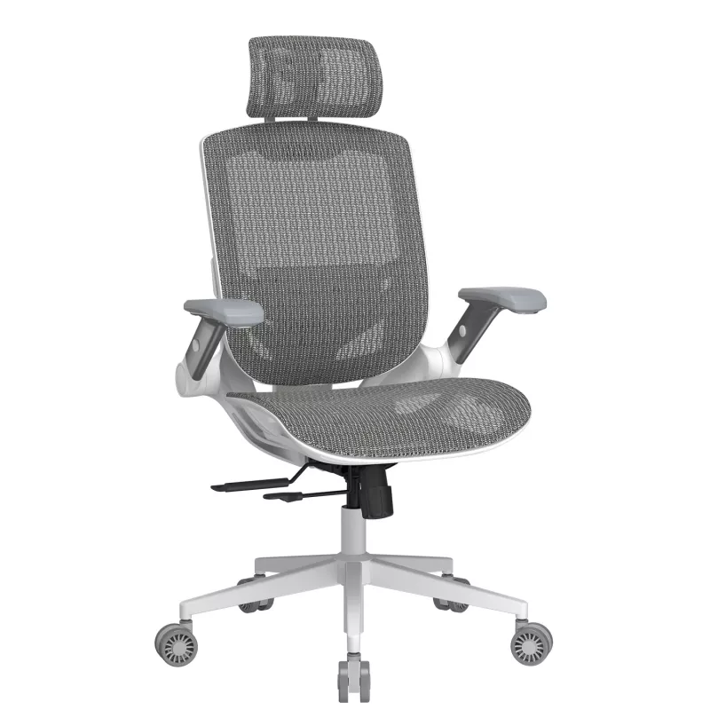 Cadeira gaming universal Cougar CGR-SPO-WHW — assento e encosto brancos, carga máx. 120 kg, altura 1170–1310 mm, largura 680 mm