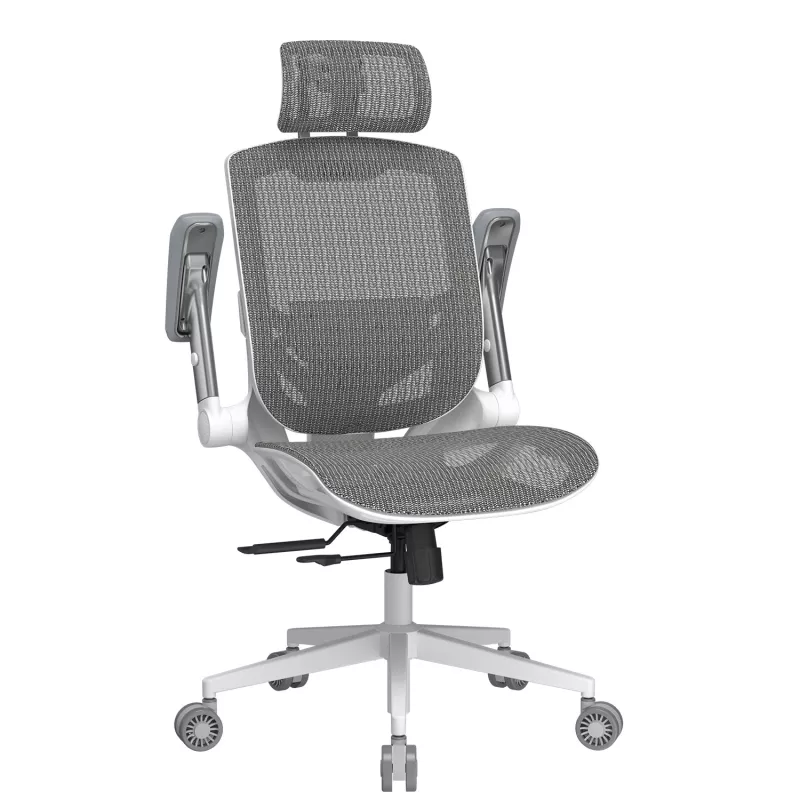 Cadeira gaming universal Cougar CGR-SPO-WHW — assento e encosto brancos, carga máx. 120 kg, altura 1170–1310 mm, largura 680 mm