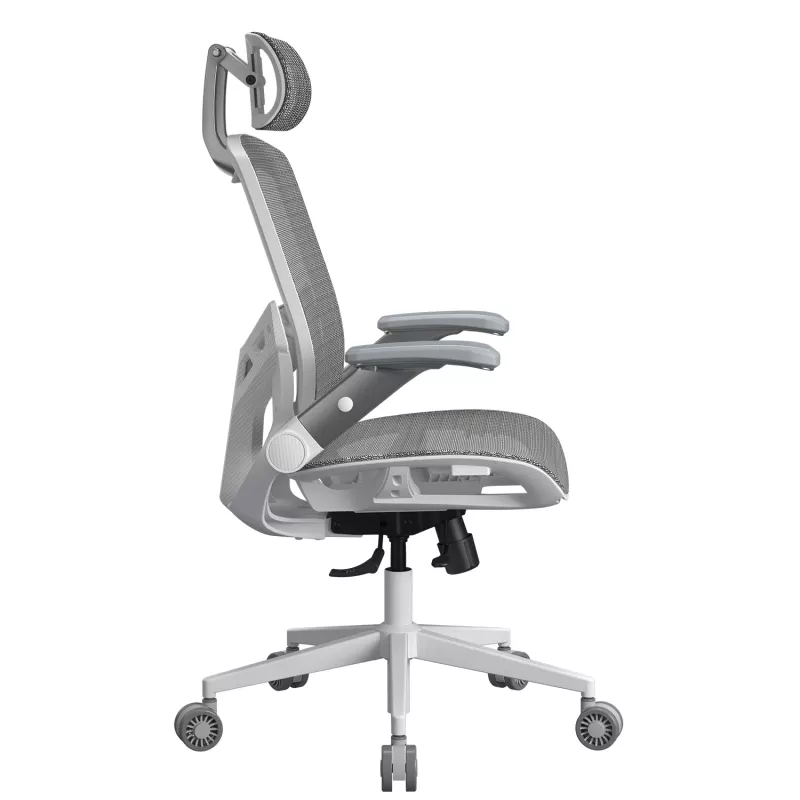 Cadeira gaming universal Cougar CGR-SPO-WHW — assento e encosto brancos, carga máx. 120 kg, altura 1170–1310 mm, largura 680 mm