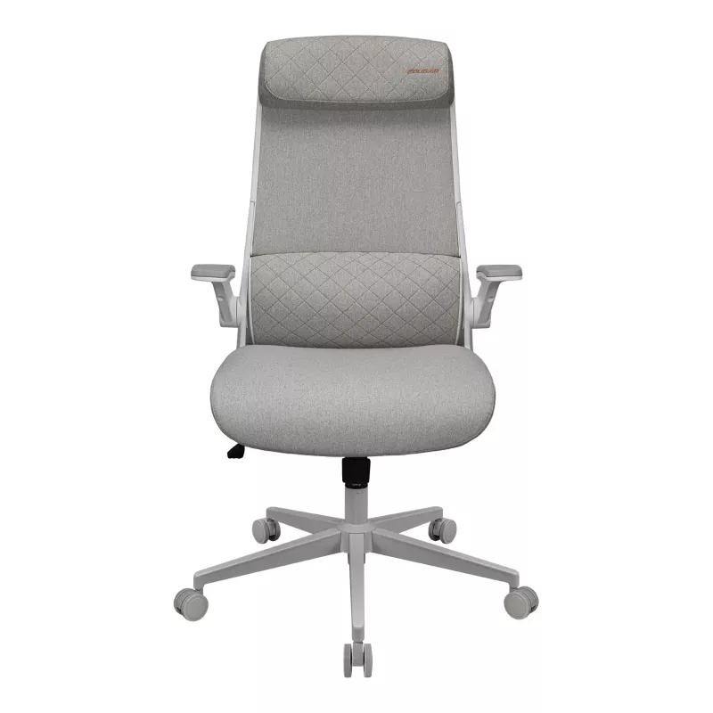 Cadeira de escritório/gaming Cougar Stryder — tecido, branco; largura 710 mm, profundidade 675 mm, altura mín. 115 cm