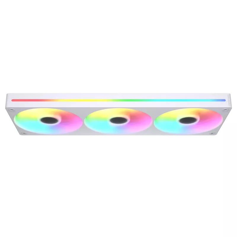 Ventoinha COUGAR Unity360-FB Single-Frame 360 ARGB PWM Forward, 120 mm, 700–2500 RPM, FDB, branco