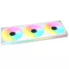 Ventoinha COUGAR Unity360-FB Single-Frame 360 ARGB PWM Forward, 120 mm, 700–2500 RPM, FDB, branco