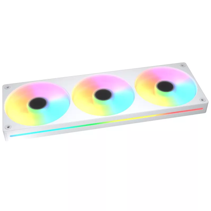 Ventoinha COUGAR Unity360-FB Single-Frame 360 ARGB PWM Forward, 120 mm, 700–2500 RPM, FDB, branco