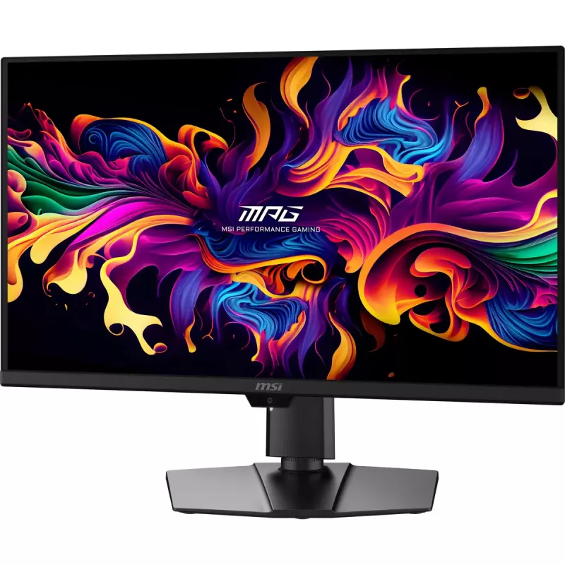 Monitor de computador MSI MPG 271QRDE QD-OLED X50, 26.5 polegadas (67.3 cm), 2560×1440, QD-OLED, 1 ms, 16:9, hub USB 2.0, VESA, altura ajustável, preto