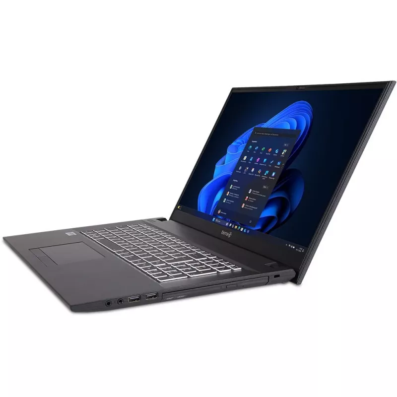 TERRA MOBILE 1716R Intel® Core™ i3 i3-1315U Portátil 43,9 cm (17,3 polegadas) Full HD 16 GB DDR4-SDRAM 500 GB SSD Wi-Fi 6 (802.11ax) Windows 11 Pro alemão cinzento