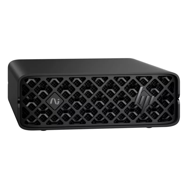 HP ZGX Nano G1n AI GB10 128 GB LPDDR5x-SDRAM 4 TB SSD Linux Mini PC Workstation AI Workstation, AI PC preto