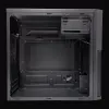 Caixa PC Micro Tower LC-Power 2004MB-V3, Micro-ATX/Mini-ITX, preto, fonte de alimentação no topo, suporta 2×3,5 polegadas + 2×2,5 polegadas, USB 3.2 Gen1