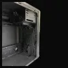 Caixa PC Micro Tower LC-Power 2004MB-V3, Micro-ATX/Mini-ITX, preto, fonte de alimentação no topo, suporta 2×3,5 polegadas + 2×2,5 polegadas, USB 3.2 Gen1