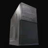 Caixa PC Micro Tower LC-Power 2004MB-V3, Micro-ATX/Mini-ITX, preto, fonte de alimentação no topo, suporta 2×3,5 polegadas + 2×2,5 polegadas, USB 3.2 Gen1