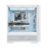 Refrigeração líquida tudo-em-um Thermaltake TH360 V3 Ultra ARGB — 3 ventoinhas de 120 mm, 500–2500 rpm, 12 V, branco