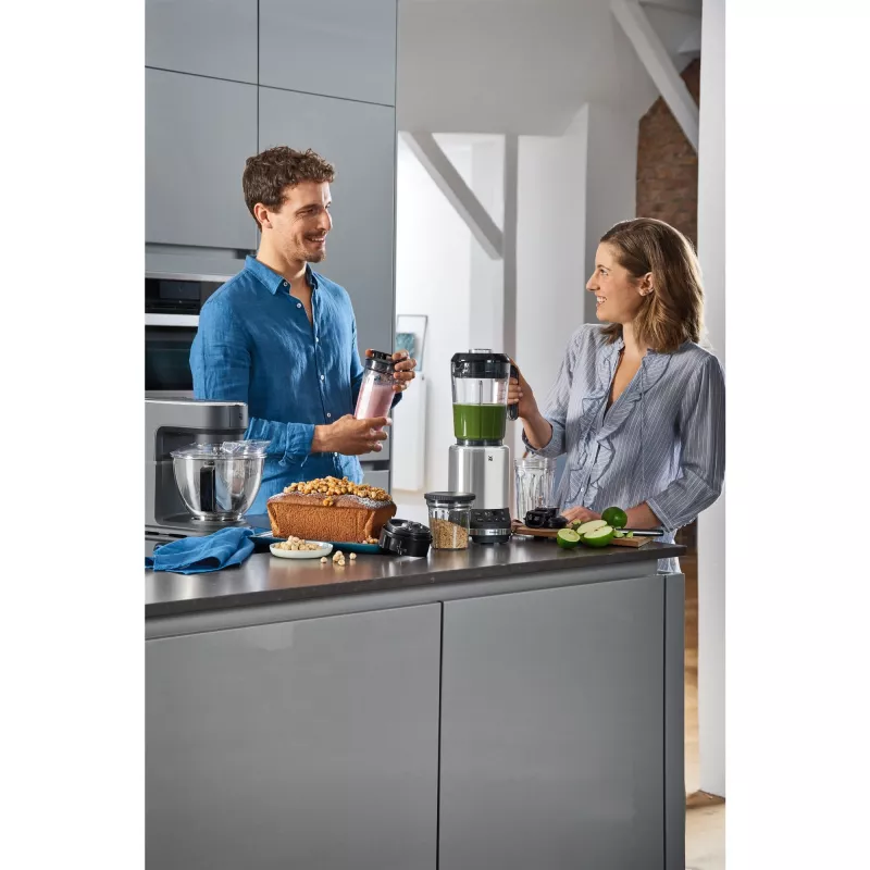 Batedeira de mesa WMF Kult Pro 0416530011 1,2 L 1200 W aço inoxidável