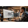 Monitor de computador IIYAMA ProLite X2797HSU-B1 27 polegadas (68,6 cm) Full HD 1920×1080 LED mate 4 ms USB 3.2 Gen 1 altifalantes VESA preto