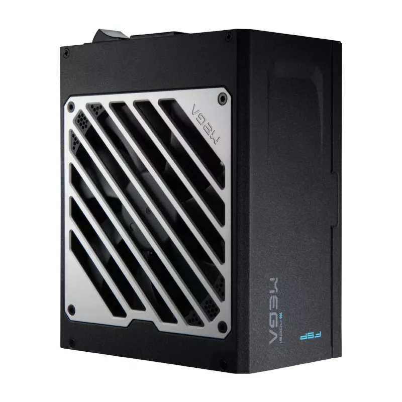 Fonte de alimentação FSP MEGA TI 1650W ATX ATX3.1 preto, 1650 W, 110 - 240 V, 50/60 Hz, 10 - 15 A, ativa, 120 W