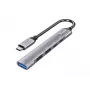 Equip hub USB 3.0/2.0 de 5 portas com USB-C PD