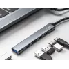 Equip hub USB 3.0/2.0 de 5 portas com USB-C PD