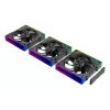 XILENCE XPF360R.ARGB ventoinha para caixa de PC 120 mm pack de 3, rolamento hidráulico, 1,9 mmH2O, 7–13,2 V, preto