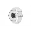 Samsung Galaxy Watch8 Classic 3,3 cm (1,3 polegadas) AMOLED 46 mm Digital 438 x 438 Pixel ecrã tátil prateado Wi-Fi GPS (satélite)