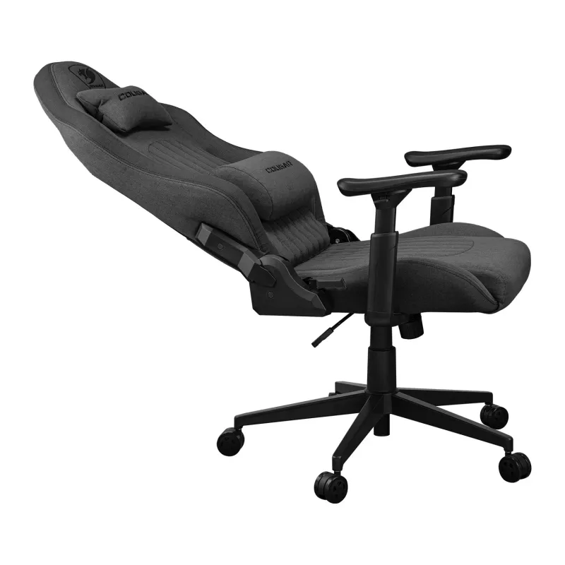 Cadeira de gaming universal Cougar CGR-EPF-ROG — preto/cinzento, altura mín. 125 cm, assento 710×670 mm, máx. 120 kg