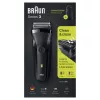 Braun Series 3 301s máquina de barbear de lâminas aparador preto