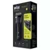 Braun Series 3 301s máquina de barbear de lâminas aparador preto