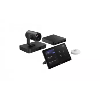 Sistema de videoconferência em grupo Yealink MVC S80-C5U-000 — zoom ótico 20x, 11,6 polegadas IPS 1920x1080, Ethernet, Wi‑Fi, Bluetooth, preto