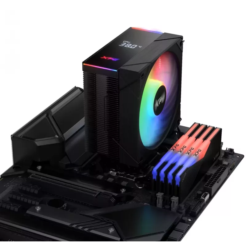 XPG MAESTRO PLUS 42SA dissipador de CPU, dissipador de ar, 12 cm, preto