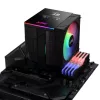 XPG MAESTRO PLUS 62DA dissipador de CPU, dissipador de ar, 12 cm, preto