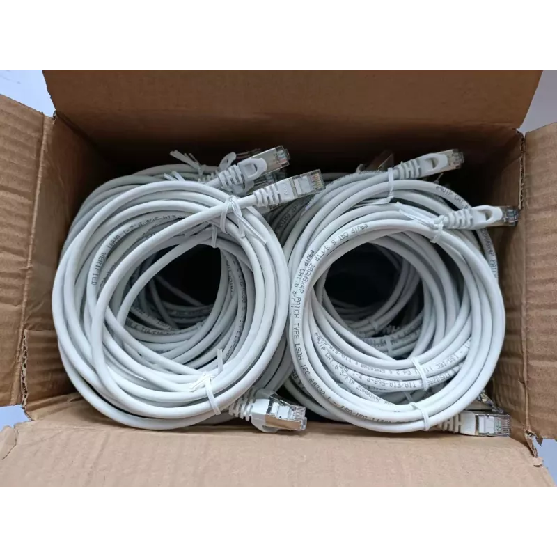 Cabo patch Equip Cat.6 S/FTP, 2,0 m, branco, 34 unid./conjunto