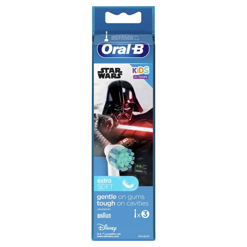 Oral-B 80352667 cabeça de escova de dentes 3 unid. azul, branco