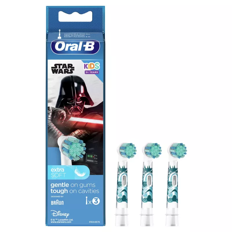 Oral-B 80352667 cabeça de escova de dentes 3 unid. azul, branco