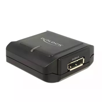 Delock DisplayPort 1.2 repetidor 4K 60 Hz, até 40 m
