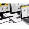 Adaptador DeLOCK USB Type-C para 2x HDMI 4K 60Hz porta USB