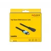 Cabo de extensão HDMI High Speed DeLOCK 48 Gbit/s 8K 60 Hz 1 m
