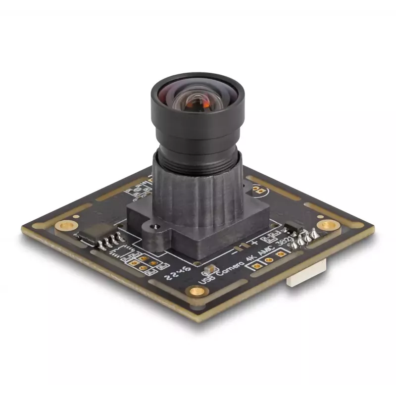 Webcam DeLOCK 12073 8,3 MP 3840 x 2160 USB 2.0 preta