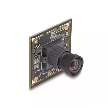 Webcam DeLOCK 12073 8,3 MP 3840 x 2160 USB 2.0 preta