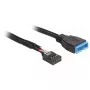 Cabo USB interno DeLOCK 83777 0,6 m macho para fêmea