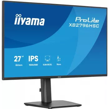 Monitor de computador iiyama ProLite XB2796HSC-B1 68,6 cm (27 polegadas) 1920 x 1080 pixels Full HD LED preto