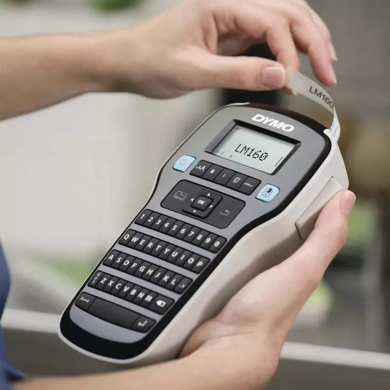 Impressora de etiquetas DYMO LabelManager 160 Valuepack transferência térmica 160 x 160 DPI 12 mm/s D1 QWERTZ