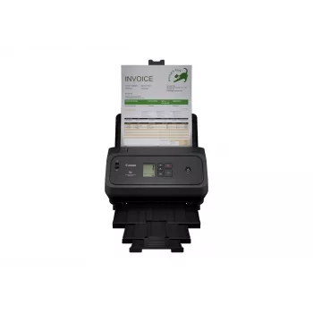 Digitalizador de documentos Canon imageFORMULA DR-C350 — ADF, duplex, 100 IPM, até 1200 DPI, A4, USB, preto