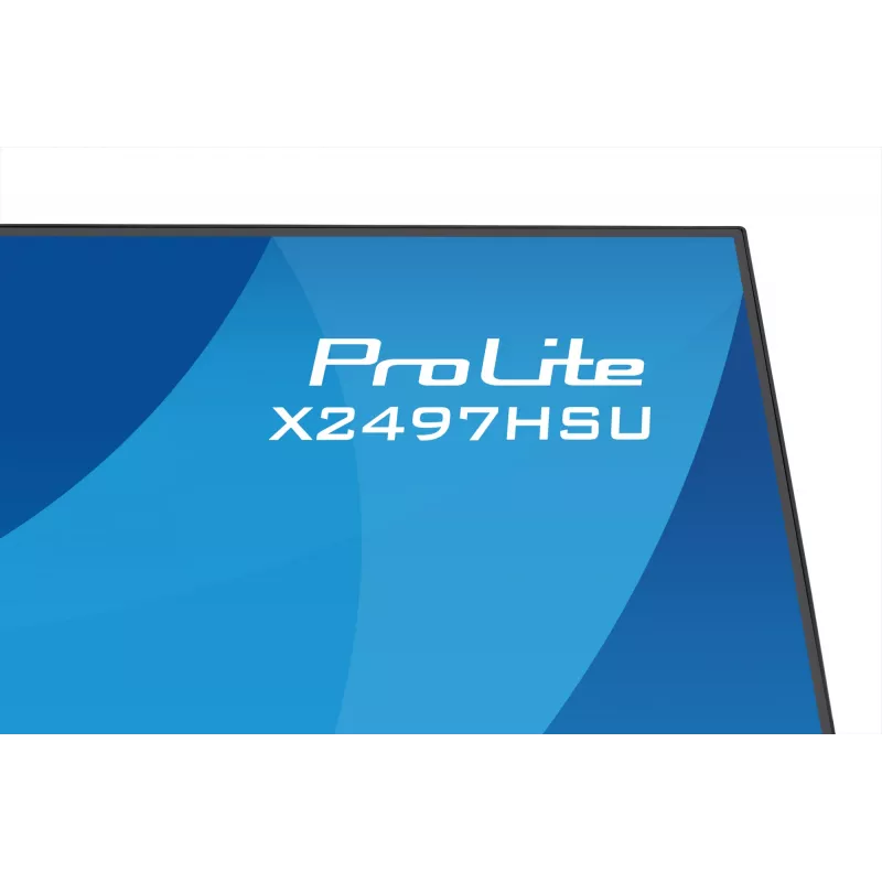 Monitor IIYAMA ProLite X2497HSU-B1 23,8 polegadas (60,5 cm) Full HD IPS 1920×1080 4 ms USB‑C 2×, altifalantes, VESA, preto