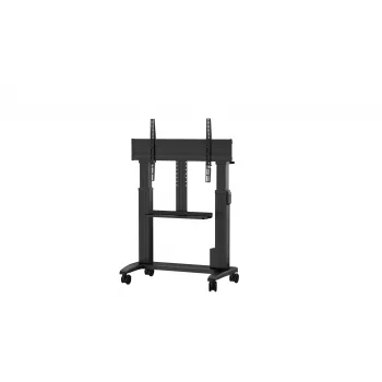 Base com rodas Yealink MB-FS-Lift – instalação no chão, preto, capacidade 87 kg, 600 × 1100 mm