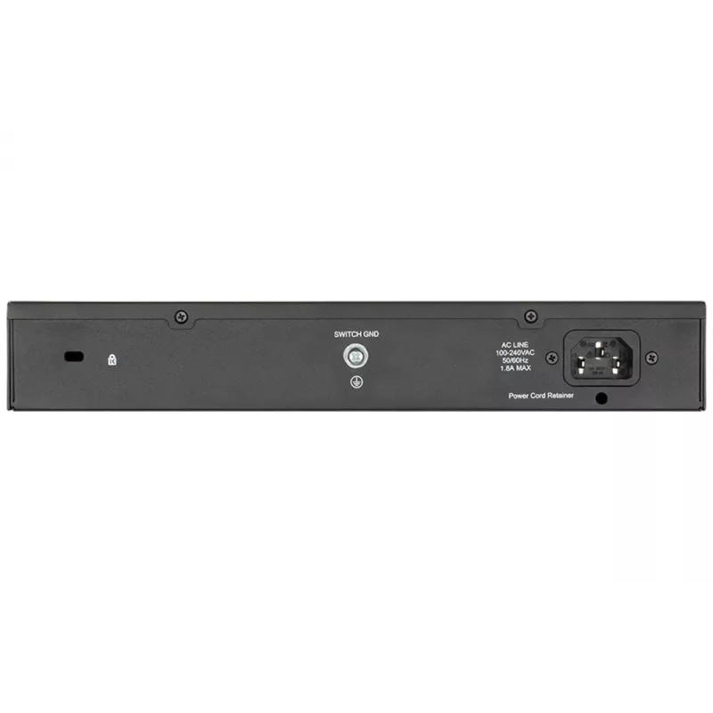 D-Link DGS-1100-18PV2 switch de rede gerido L2 Gigabit Ethernet (10/100/1000) Power over Ethernet (PoE) 1U preto