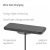 Base de carregamento sem fios CLUB3D CAC-3027 Qi2 25W base magnética compatível com MagSafe, carregador DC para interiores, cabo de 1 m, preto