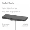 Base de carregamento sem fios club 3d CAC-3026 25W Qi2 base magnética, compatível com Qi 2.2 MagSafe, cabo de 1 m, branco