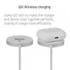 Base de carregamento sem fios club 3d CAC-3026 25W Qi2 base magnética, compatível com Qi 2.2 MagSafe, cabo de 1 m, branco