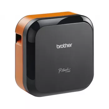 Impressora de etiquetas Brother PT-E720BT térmica direta 180x180 DPI 24 mm de largura 20 mm/s sem fios Bluetooth 5.0 USB