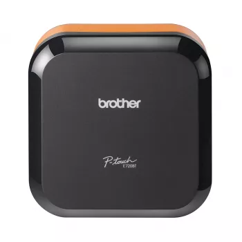Impressora de etiquetas Brother PT-E720BT térmica direta 180x180 DPI 24 mm de largura 20 mm/s sem fios Bluetooth 5.0 USB