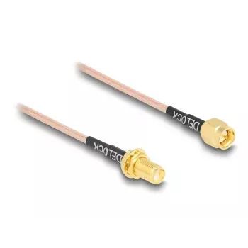 Cabo coaxial DeLOCK 12011 0,75 m SMA para SMA